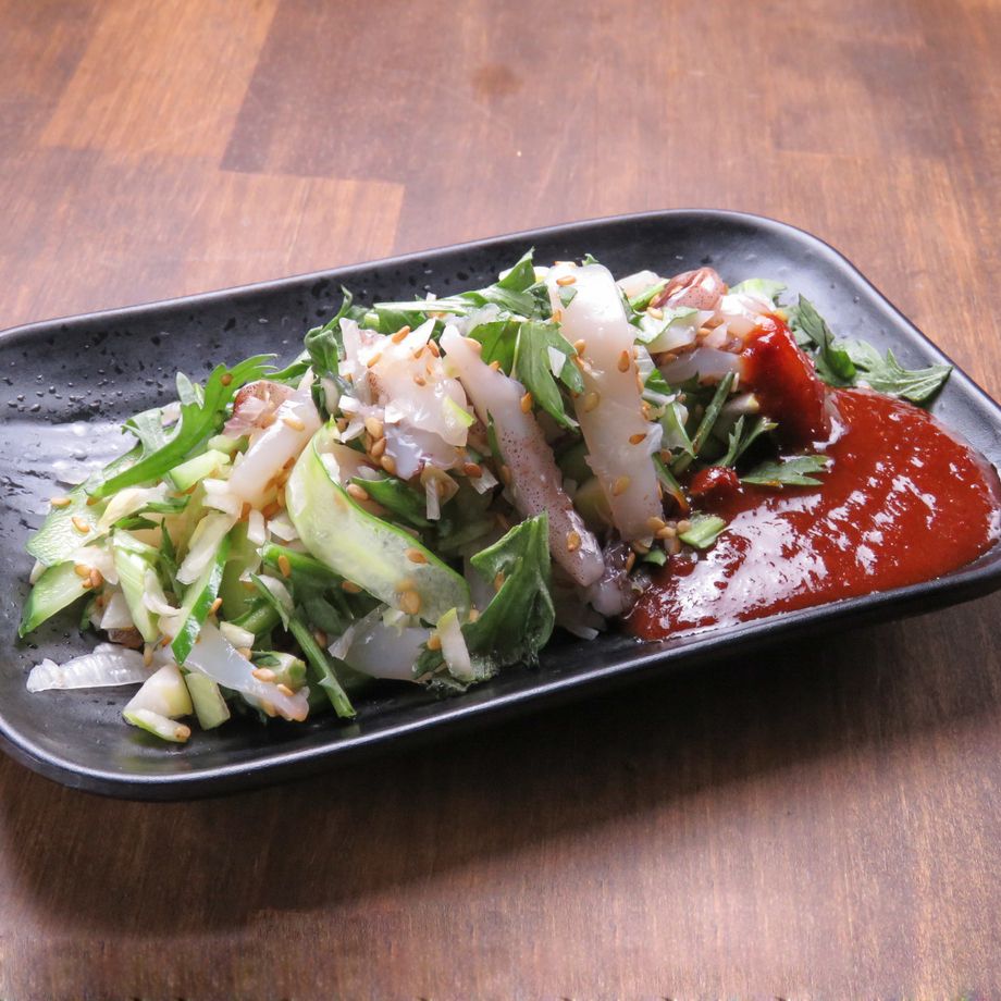 イカフェ（刺し） Squid 