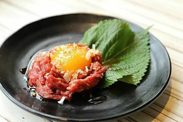 黒毛和牛ユッケ Yukhoe 