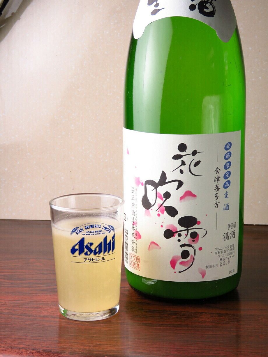 名物白（マッコリ）Bottled Drunken Rice ※ビール割りがオススメ (Recommended with Beer Mix)