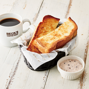 バタートースト+小倉クリームチーズホップセット