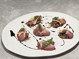 岩手鴨の燻製ハム　オレンジ風味のガストリック