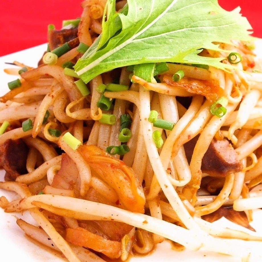 砂ずりキムチ炒め