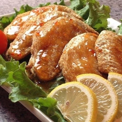 手羽唐の甘酢タレ（3本）