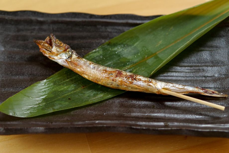 ・炭焼き　子持ちししゃも