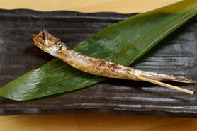 ・炭焼き　子持ちししゃも