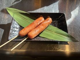 ・串の炭焼き　ウィンナー