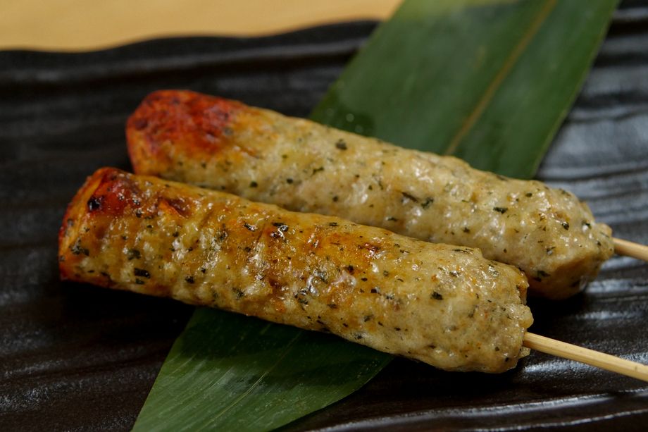 ・串の炭焼き　つくね