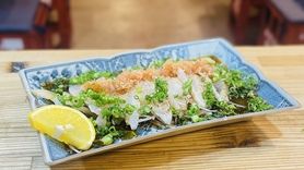 炭焼きフグタタキポン酢