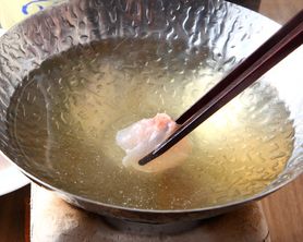 金目鯛のしゃぶしゃぶ