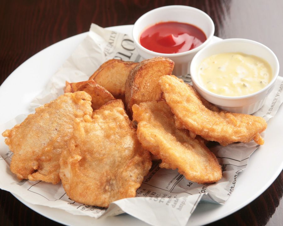 旬の鮮魚のフィッシュ＆チップス