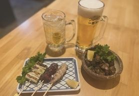 ・ドリンク付き炭焼き堪能セット！