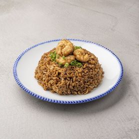 海老の黒チャーハン