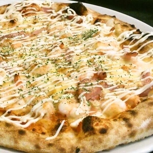 海老マヨ風Pizza