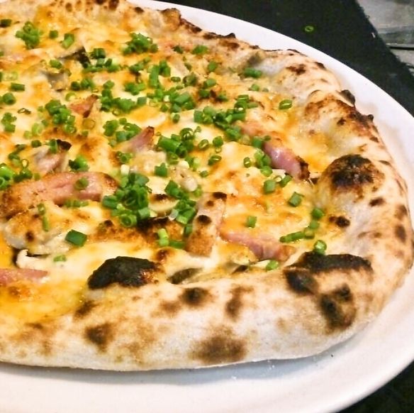 たっぷりキノコの和風Pizza