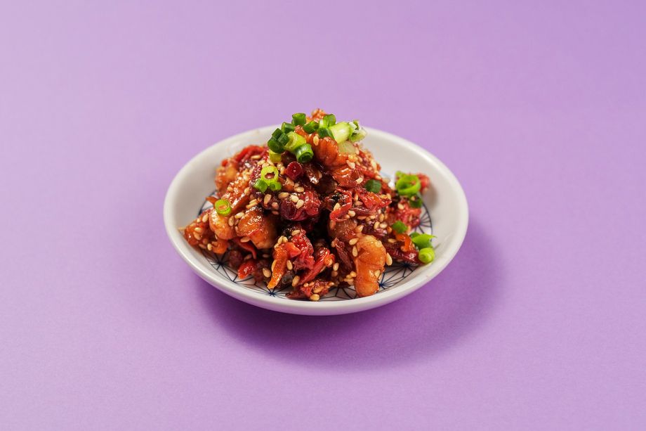 クルミとアサリの和物