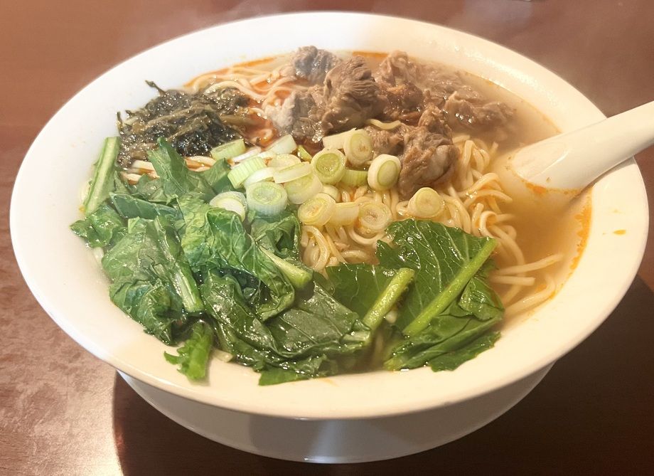 牛肉麺（1,340円）