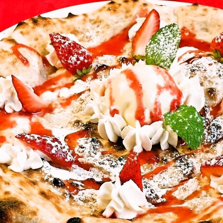 旬のフルーツPizza（1380yen）