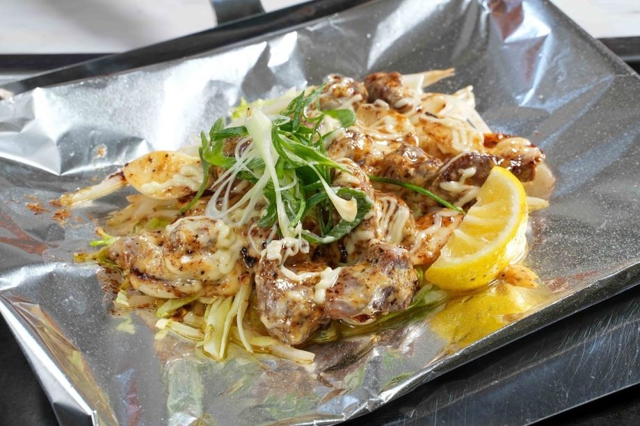 ◎砂肝マヨネーズ焼き