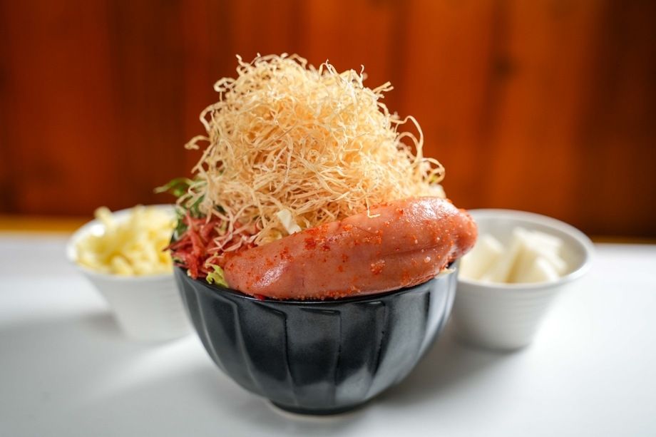 明太もちチーズもんじゃ