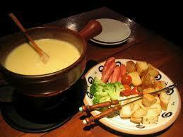 チーズフォンデュ