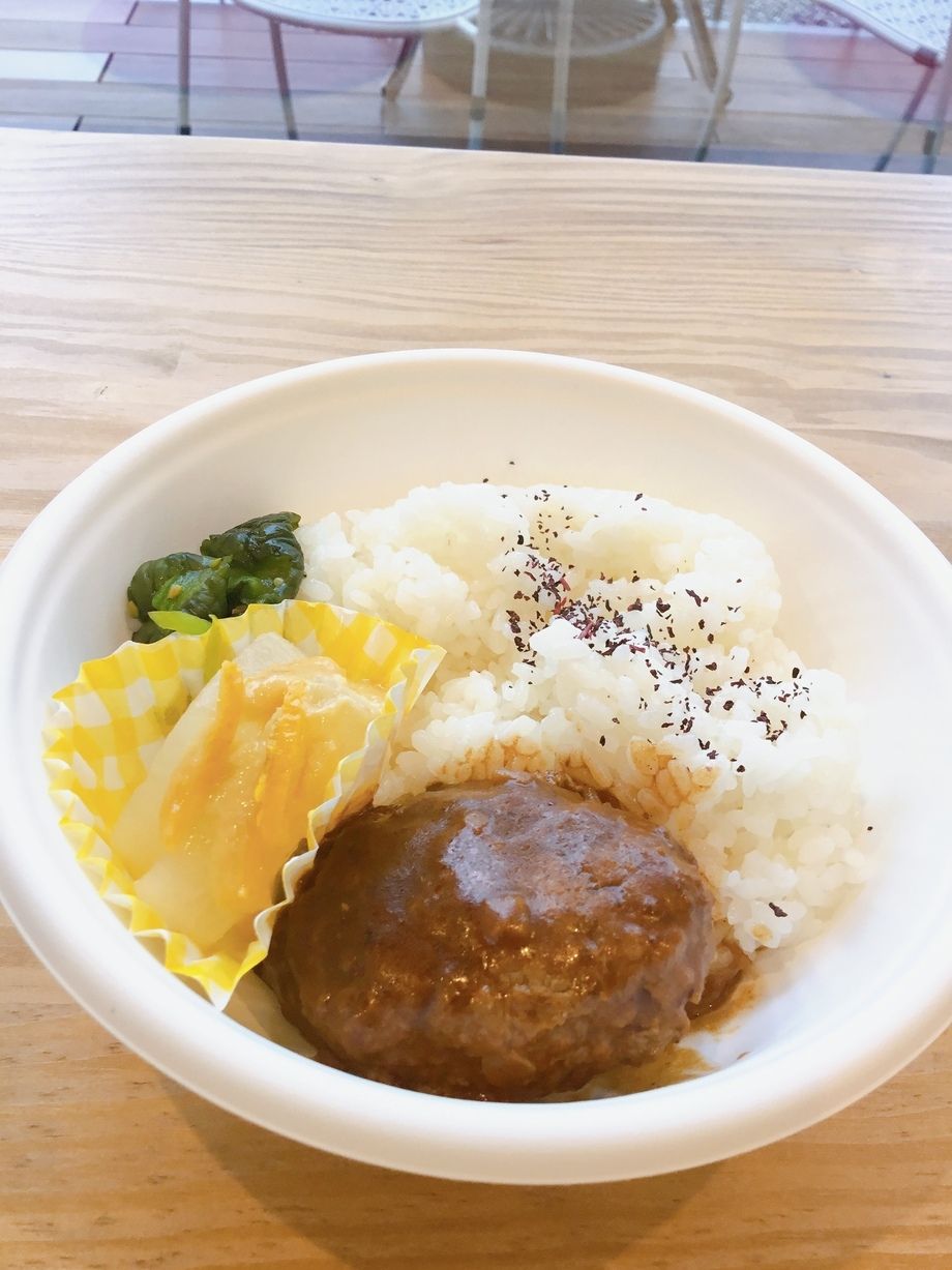 ハンバーグ丼