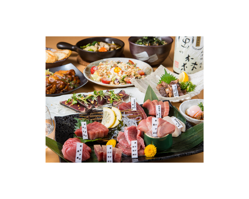 Luxury Tuna Course [All-you-can-drink ¥7,500→¥7,000☆] 