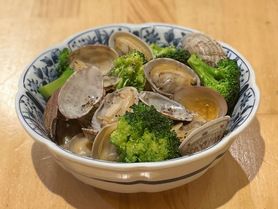 栄養満点！アサリとズッキーニのアーリオ・オーリオ