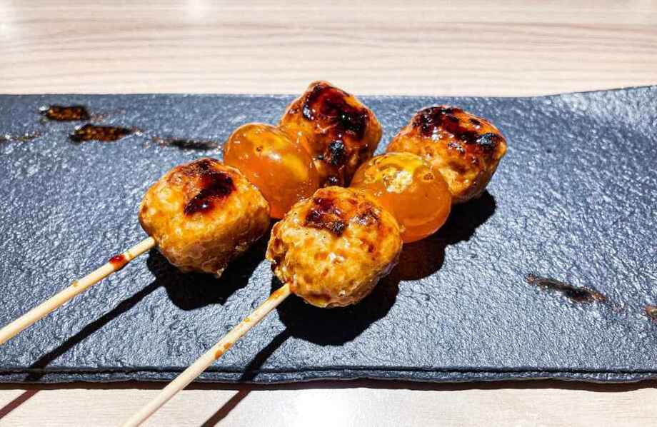 とろーり月見つくね串(2本)