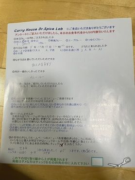 大阪から来ていただいたチサさん、ご来店ありがとうございます