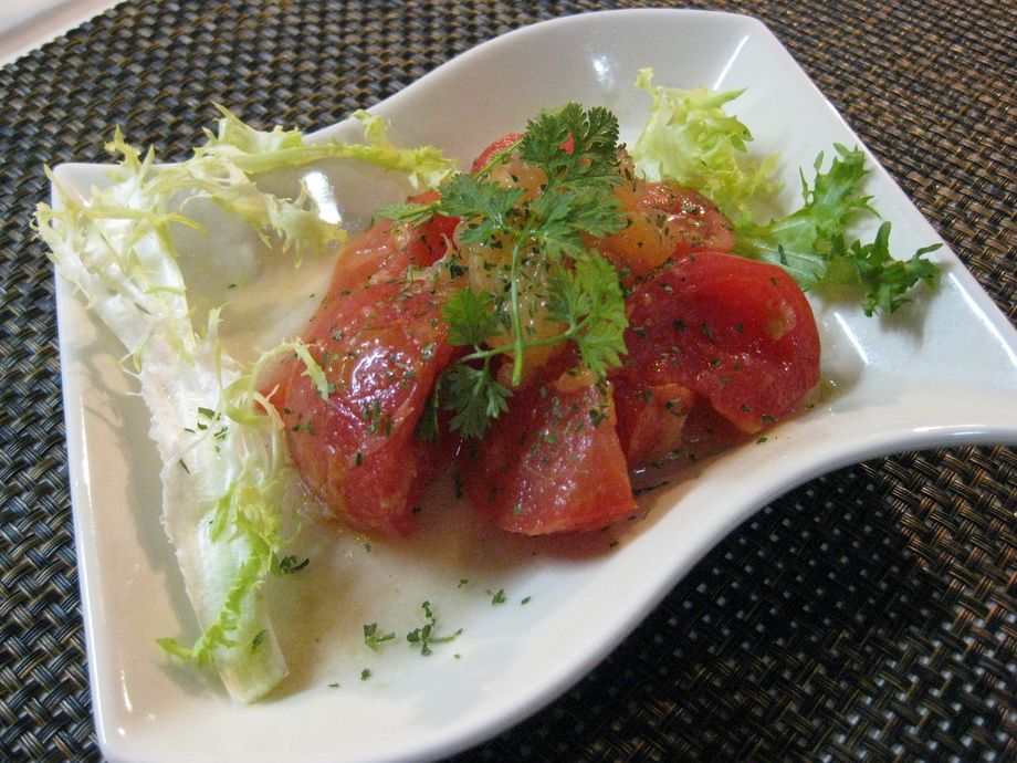 トマトのマリネ　ハニービネガー（490円）