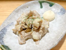 赤鶏さつまハラミの柚子胡椒炒め