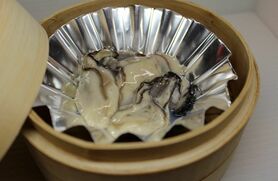 蒸し牡蠣