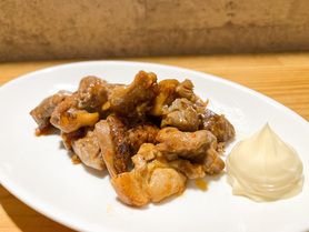 地鶏の旨辛コロコロ炒め