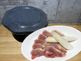 溶岩焼き　地鶏モモ