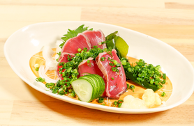 カツオのわら焼たたき