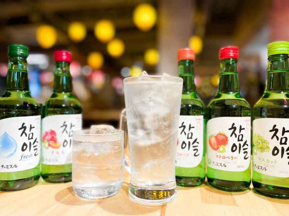 チャミスル ストロベリー グラス