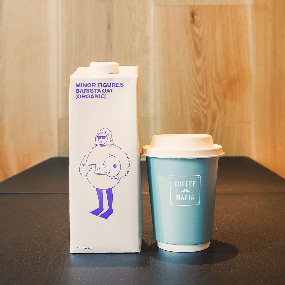 『MINOR FIGURES』オーツミルク・オ・レ　HOT