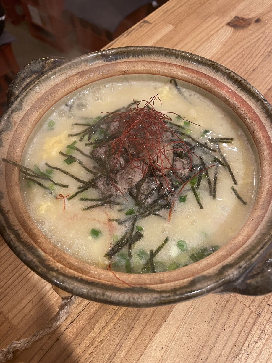 ・赤鶏さつまのとり雑炊