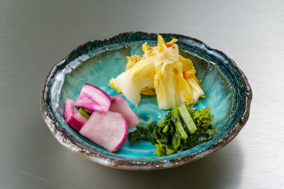 お漬け物盛り合わせ 3種