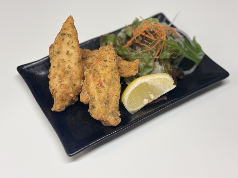 鶏ささみの磯辺揚げ