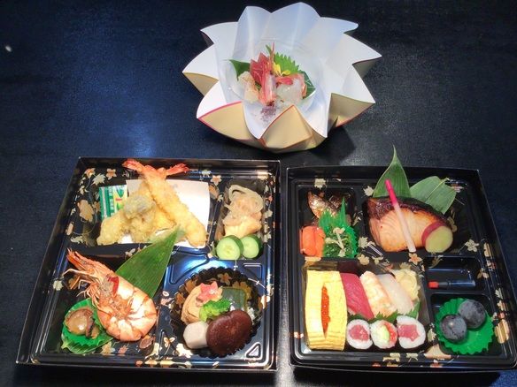 二段料理弁当　蘭（らん）