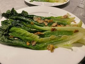 ロメインレタスのガーリックバター(植物性オリーブバターを使用)