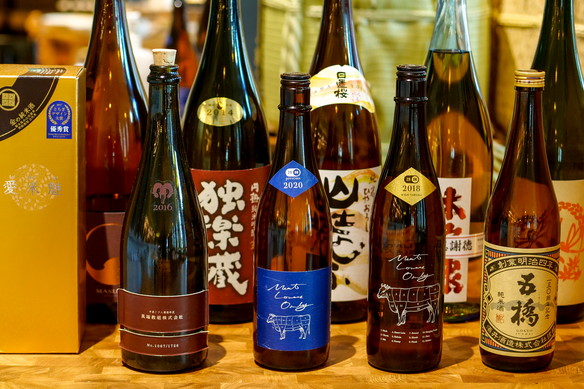 グラス　日本酒