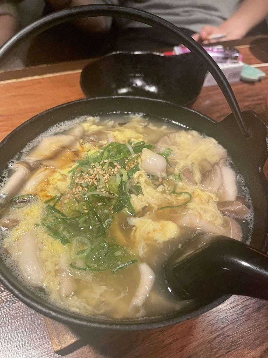 鶏と卵の親子雑炊