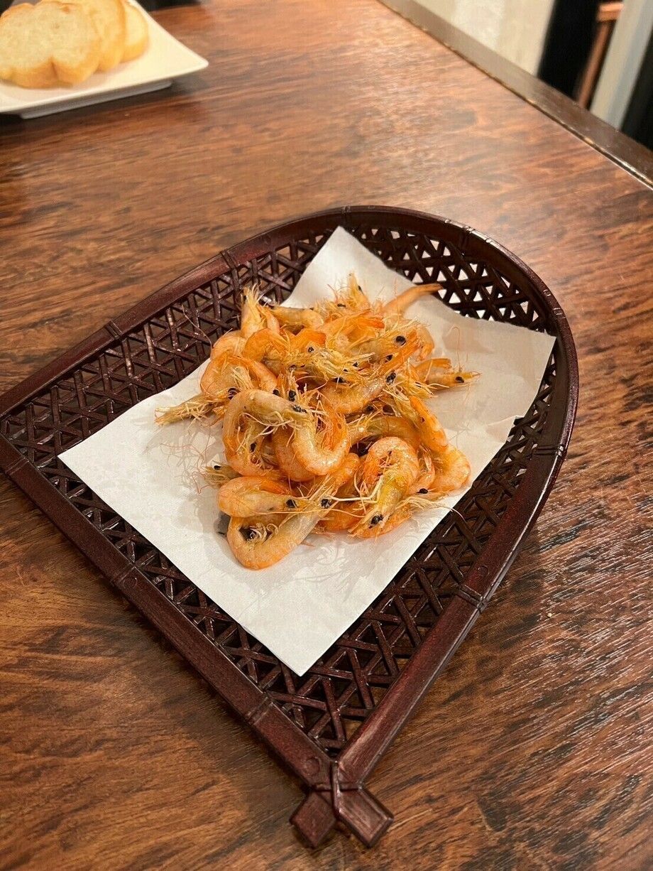 川海老の唐揚げ