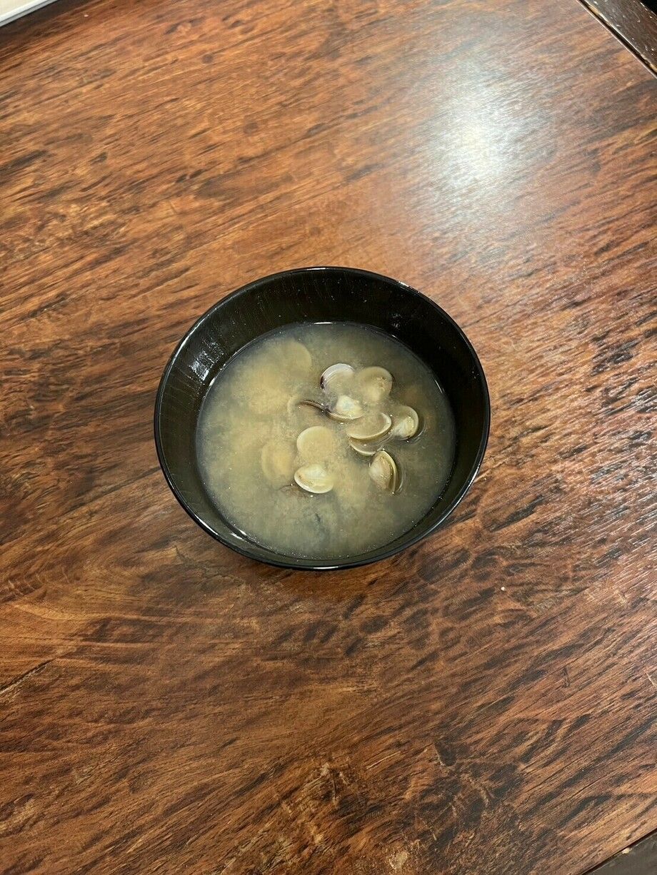 〆のしじみの味噌汁