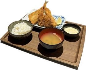 俺のミックスフライ定食