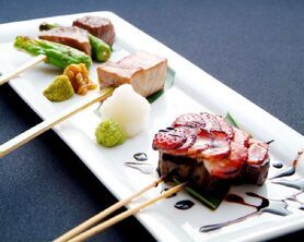 特選串焼き3種盛り合わせ