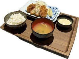 俺の牡蠣フライ定食「3個入り」