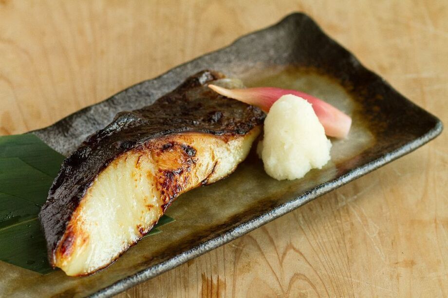 銀ダラの西京味噌炙り焼き